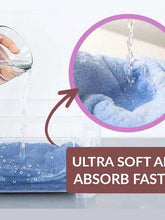 Bathroom Soft Coral Fleece Hair Wraps Quick-drying Towel Solid Colored Comfortable Daily Home Bath Towels 1 pcs